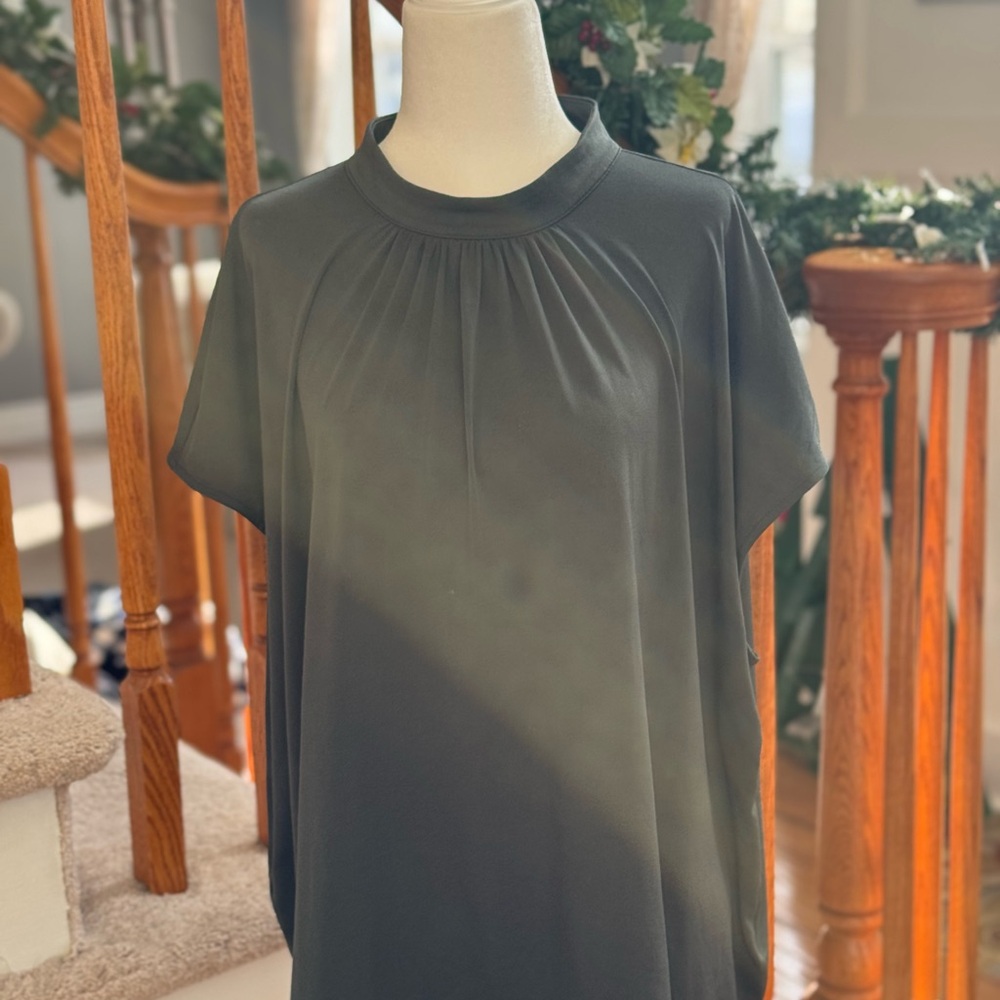 Elegant Women's Olive Green Top